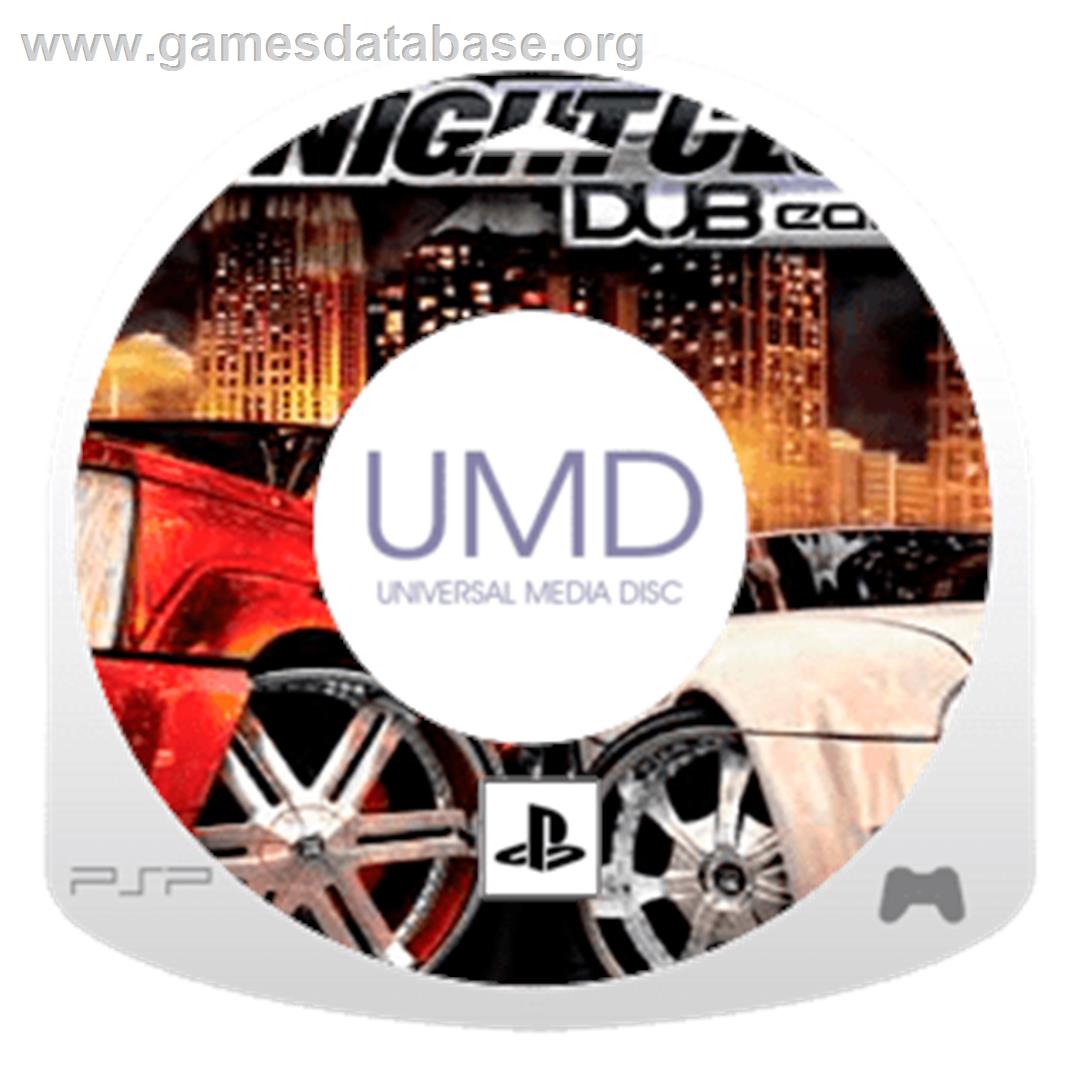 Midnight Club 3: DUB Edition - Sony PSP - Artwork - Disc