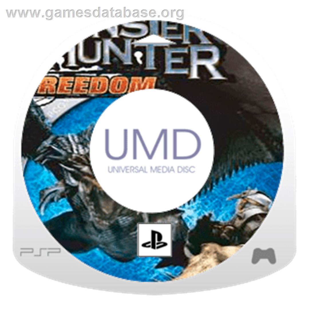 Monster Hunter Freedom - Sony PSP - Artwork - Disc
