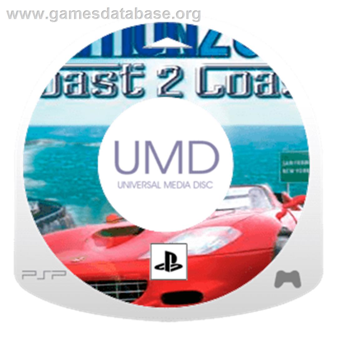 Out Run 2006: Coast 2 Coast - Sony PSP - Artwork - Disc