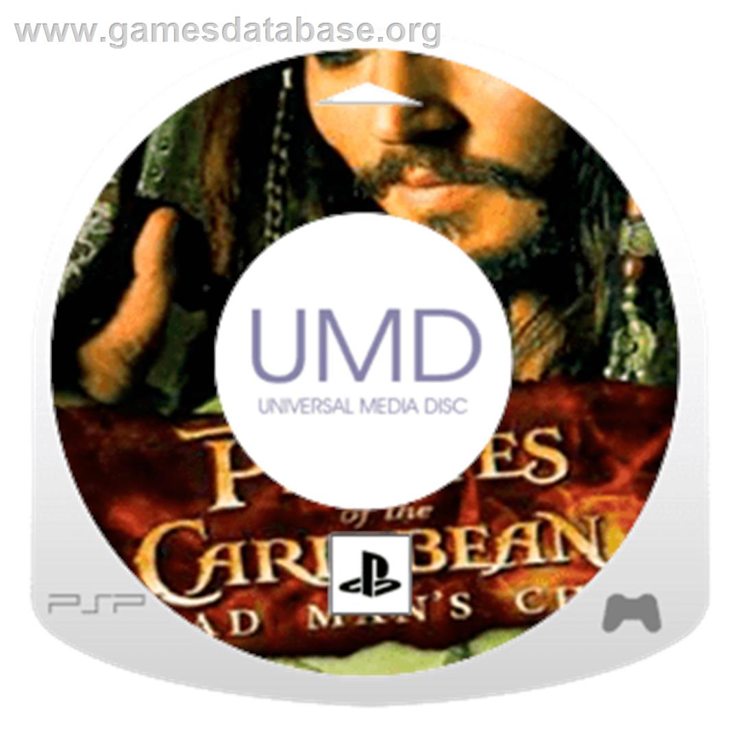 Pirates of the Caribbean: Dead Man's Chest - Sony PSP - Artwork - Disc