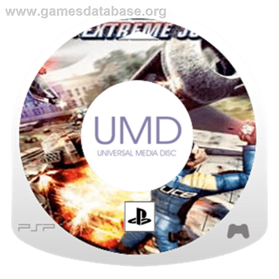 Pursuit Force: Extreme Justice - Sony PSP - Artwork - Disc