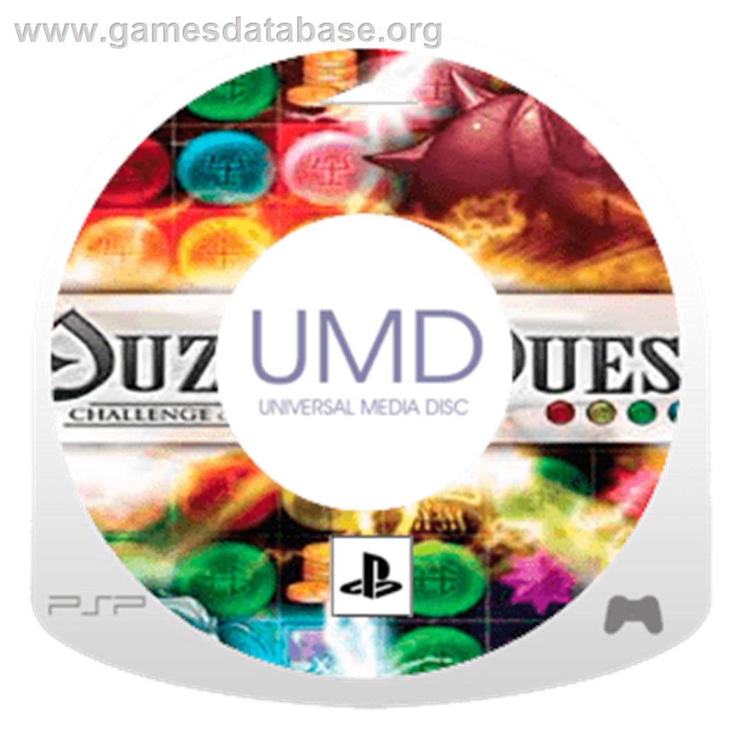 Puzzle Quest: Challenge of the Warlords - Sony PSP - Artwork - Disc