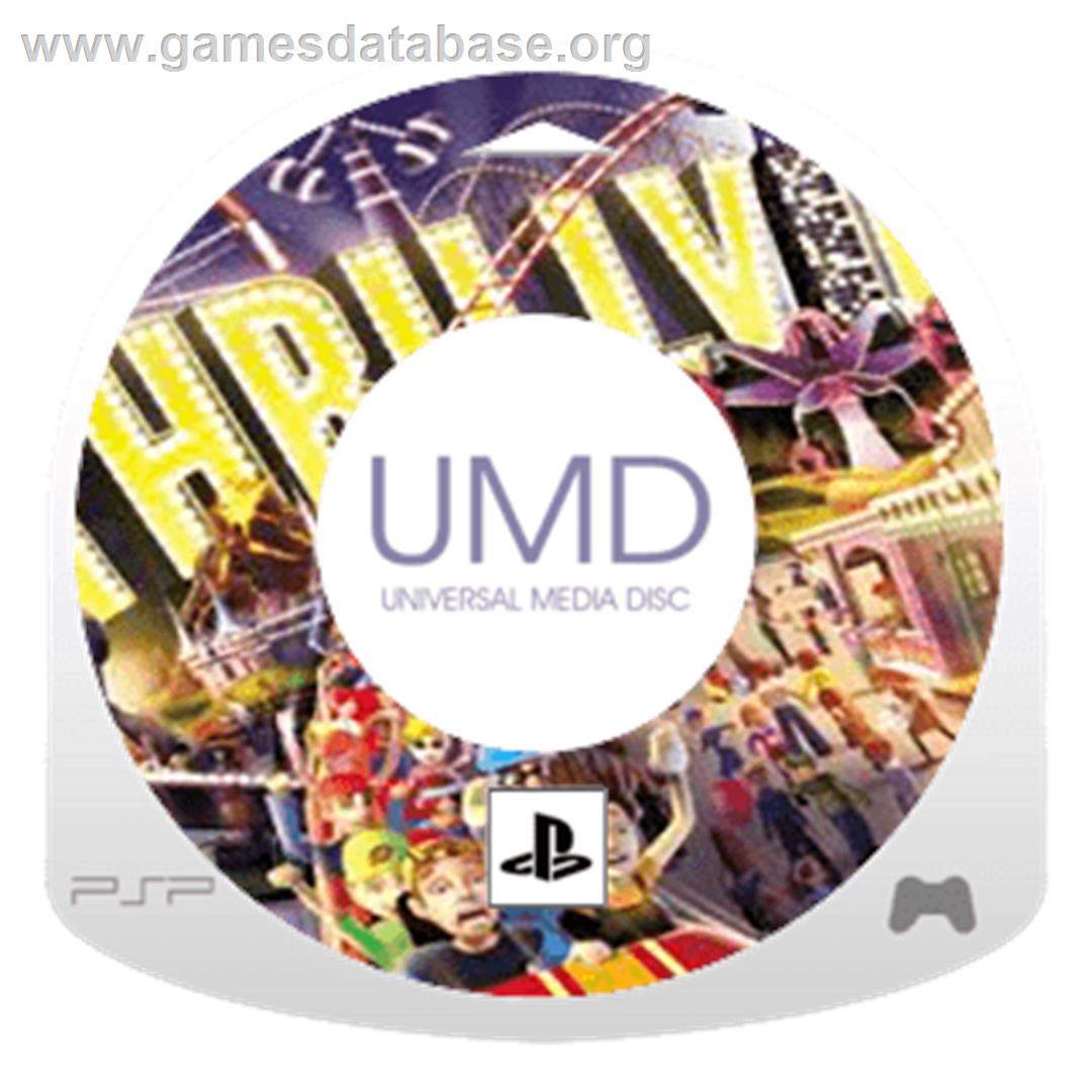 Thrillville - Sony PSP - Artwork - Disc