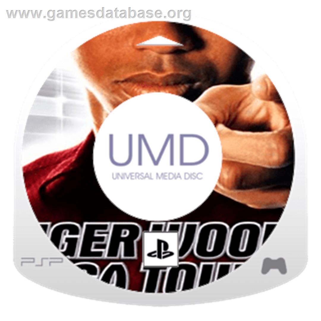 Tiger Woods PGA Tour - Sony PSP - Artwork - Disc