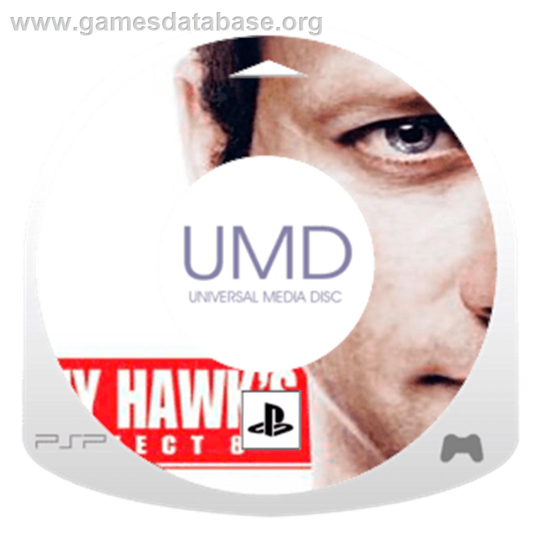 Tony Hawk's Project 8 - Sony PSP - Artwork - Disc