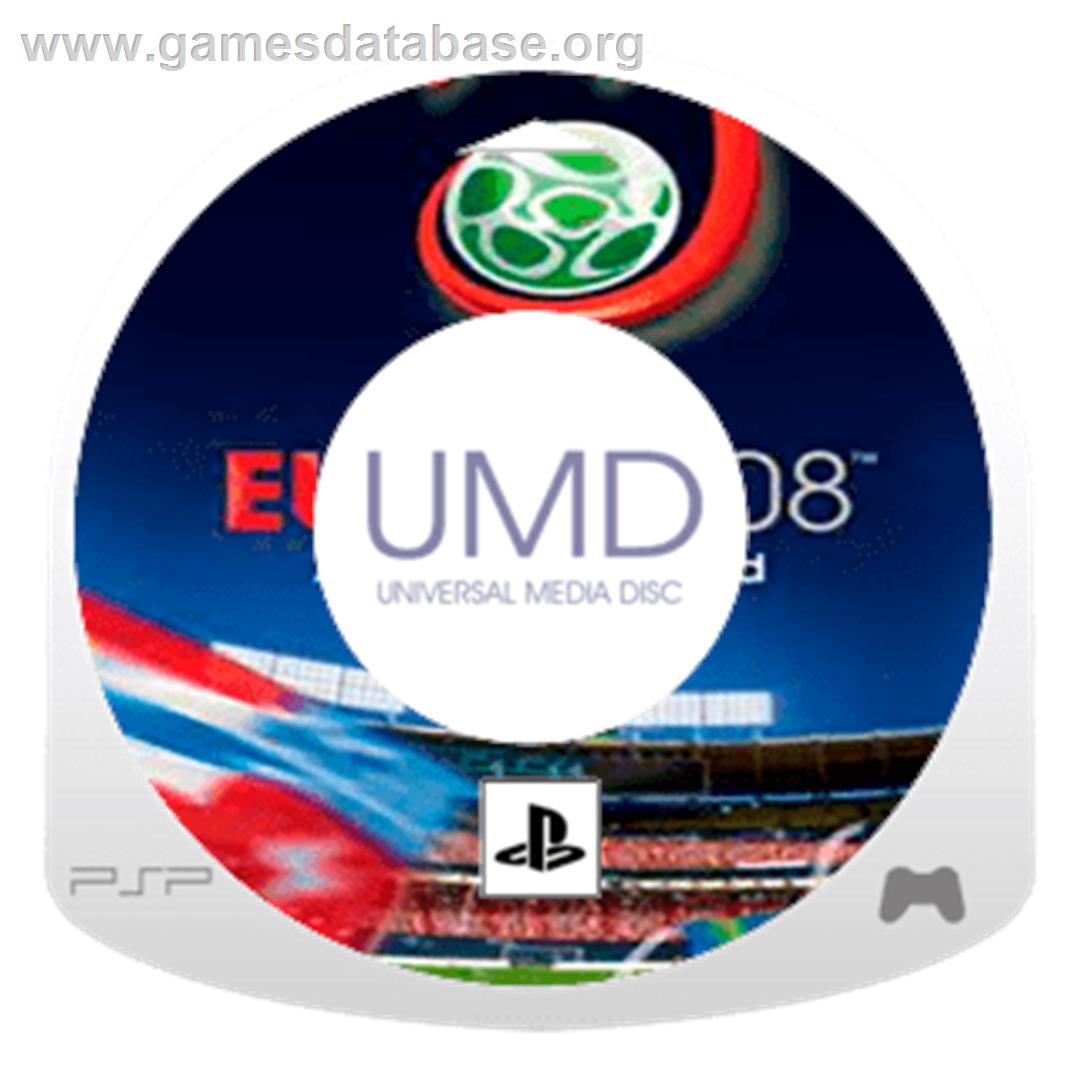 UEFA Euro 2008 - Sony PSP - Artwork - Disc