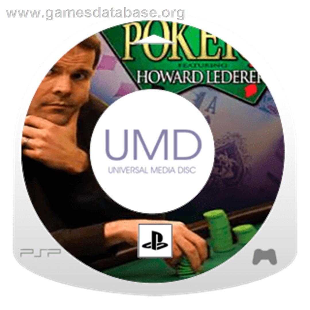 World Championship Poker 2 featuring Howard Lederer - Sony PSP - Artwork - Disc