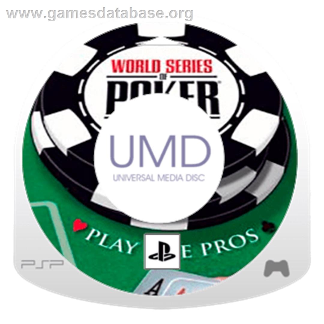 World Series of Poker: Tournament of Champions - Sony PSP - Artwork - Disc