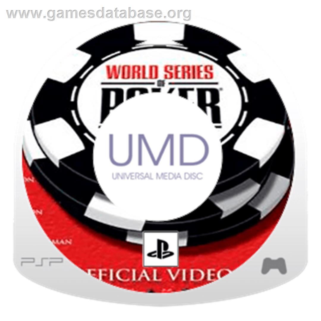 World Series of Poker 2008: Battle for the Bracelets - Sony PSP - Artwork - Disc