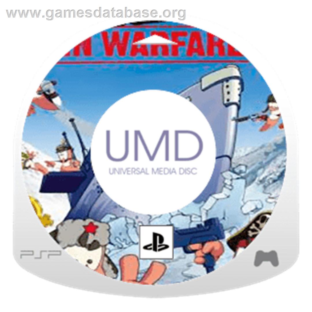 Worms: Open Warfare 2 - Sony PSP - Artwork - Disc