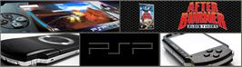 Arcade Cabinet Marquee for After Burner: Black Falcon.