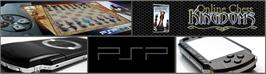 Arcade Cabinet Marquee for Online Chess Kingdoms.