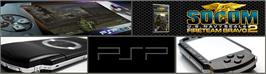 Arcade Cabinet Marquee for SOCOM: U.S. Navy SEALs - Fireteam Bravo 2.