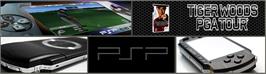 Arcade Cabinet Marquee for Tiger Woods PGA Tour.