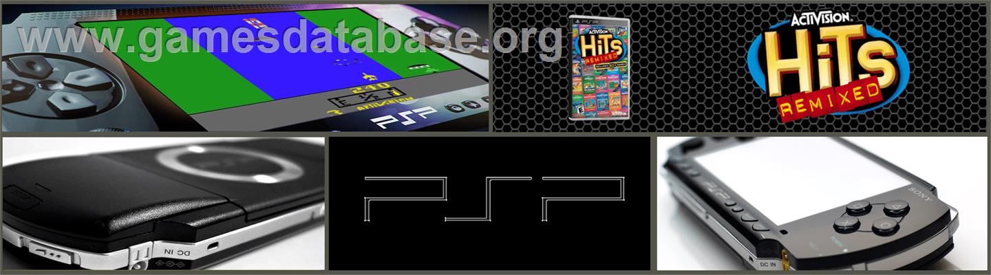 Activision Hits Remixed - Sony PSP - Artwork - Marquee