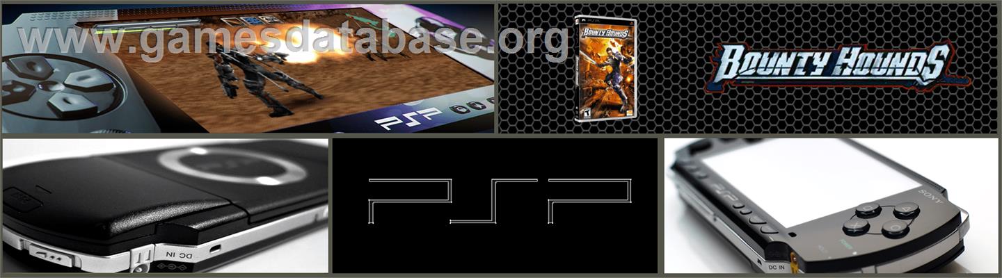 Bounty Hounds - Sony PSP - Artwork - Marquee