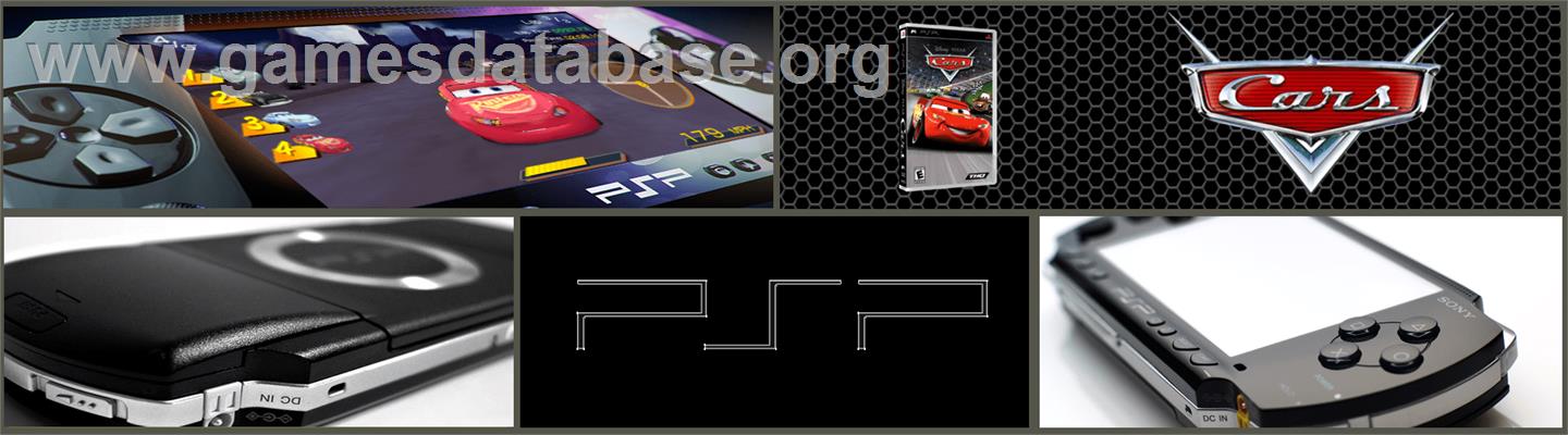 Cars - Sony PSP - Artwork - Marquee