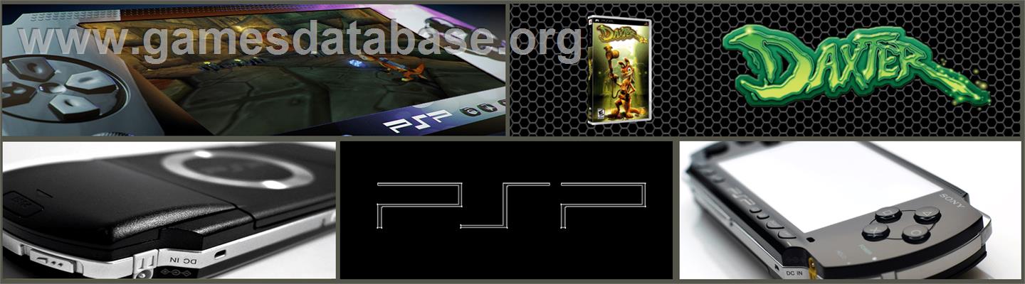 Daxter - Sony PSP - Artwork - Marquee