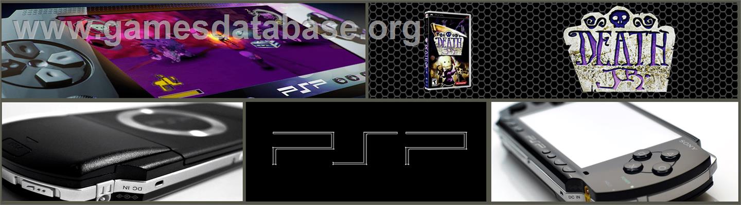 Death Jr. (Limited Edition) - Sony PSP - Artwork - Marquee