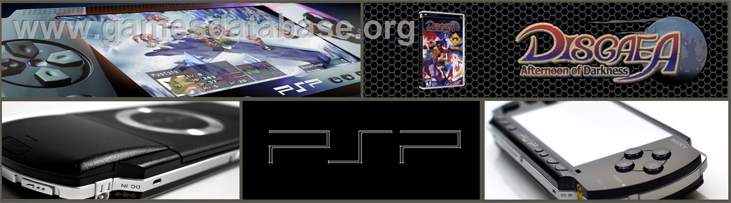 Disgaea: Afternoon of Darkness - Sony PSP - Artwork - Marquee