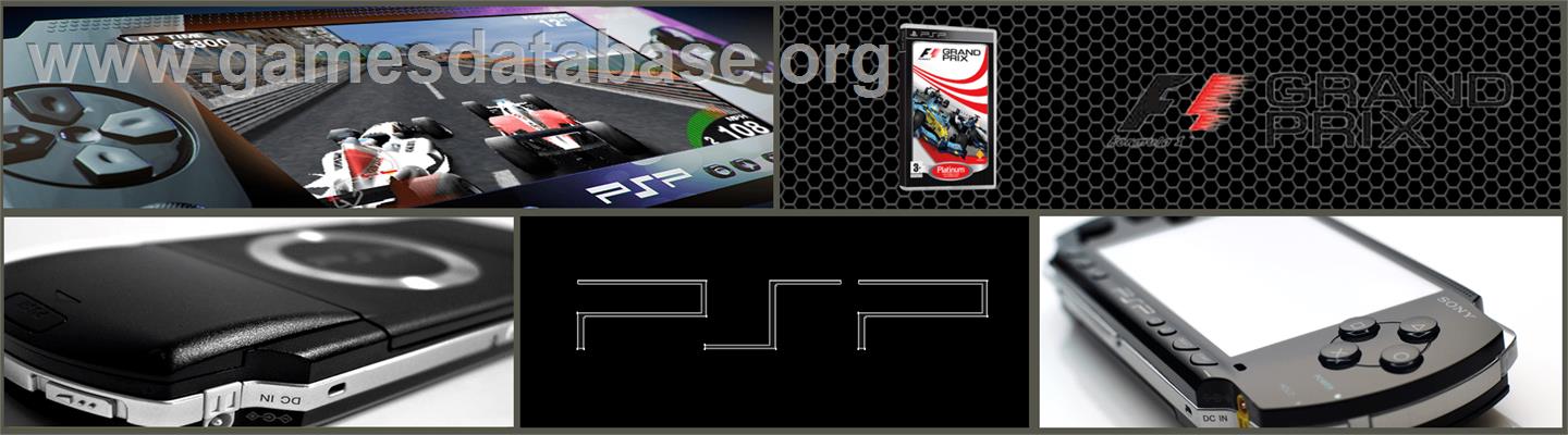 F-1 Grand Prix - Sony PSP - Artwork - Marquee