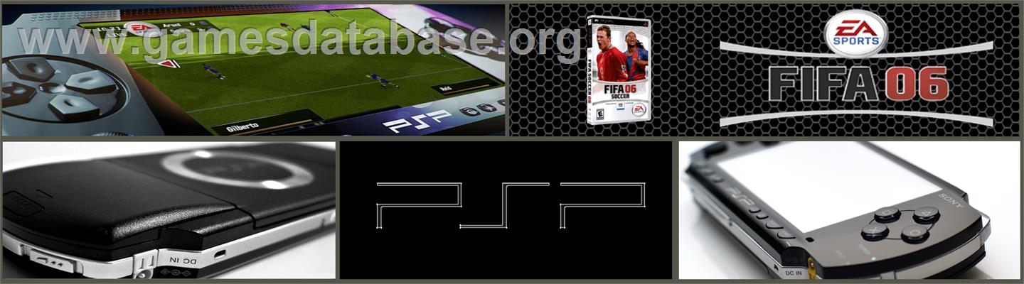 FIFA 6 - Sony PSP - Artwork - Marquee