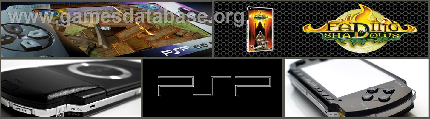 Fading Shadows - Sony PSP - Artwork - Marquee