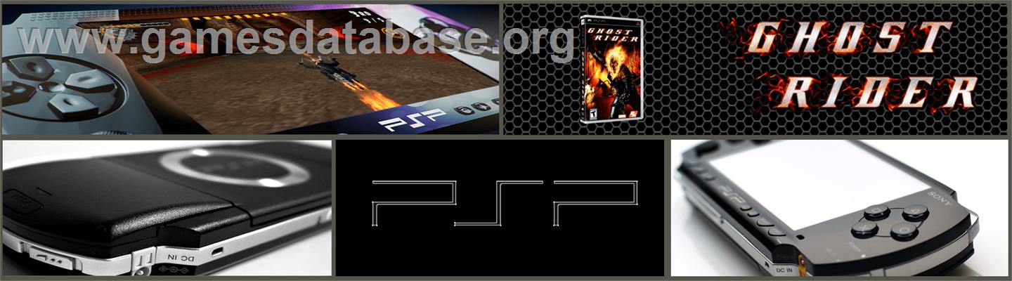 Ghost Rider - Sony PSP - Artwork - Marquee