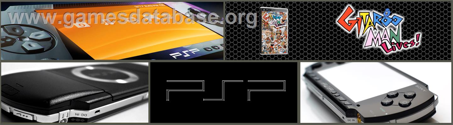 Gitaroo Man Lives - Sony PSP - Artwork - Marquee