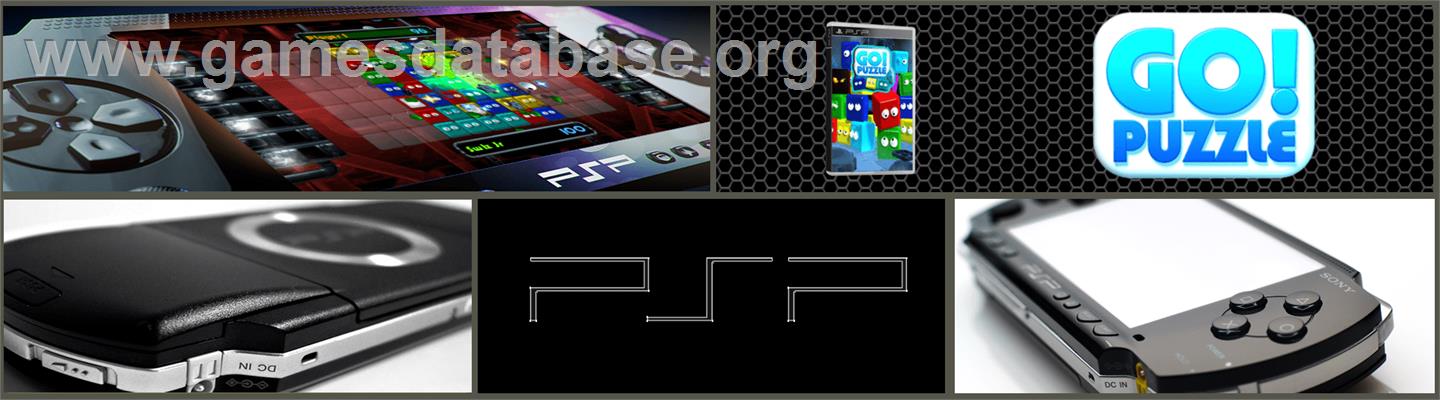 Go! Puzzle - Sony PSP - Artwork - Marquee