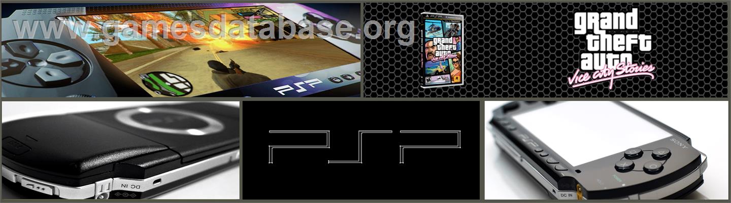 Grand Theft Auto: Vice City Stories - Sony PSP - Artwork - Marquee