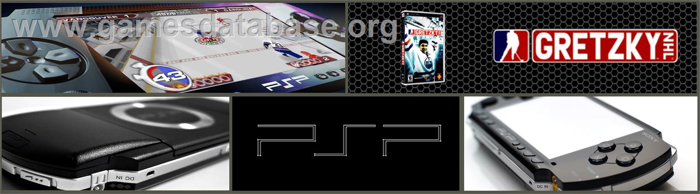 Gretzky NHL - Sony PSP - Artwork - Marquee