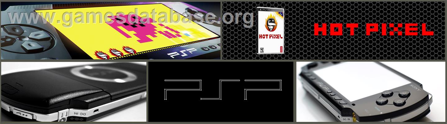Hot Pixel - Sony PSP - Artwork - Marquee