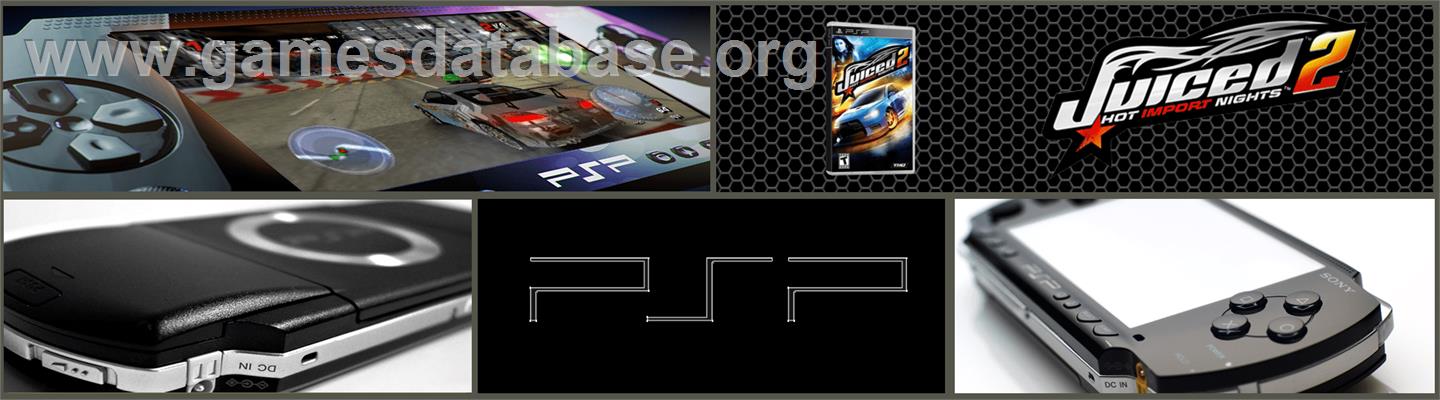 Juiced 2: Hot Import Nights - Sony PSP - Artwork - Marquee