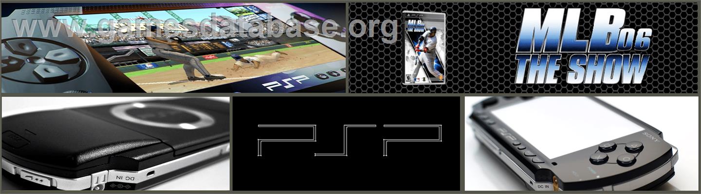 MLB 08: The Show - Sony PSP - Artwork - Marquee