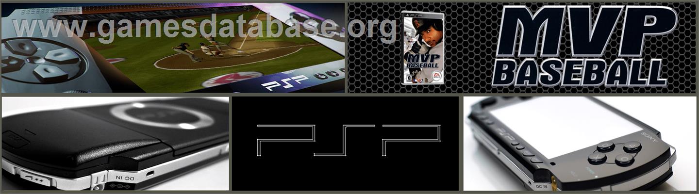MVP Baseball - Sony PSP - Artwork - Marquee
