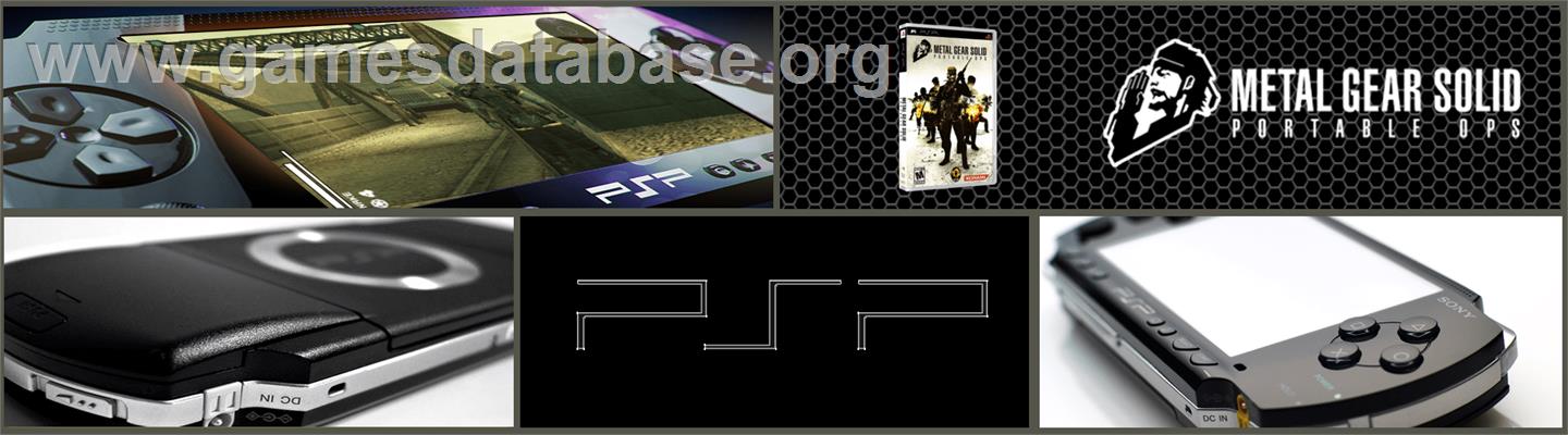 Metal Gear Solid: Portable Ops Plus (Deluxe Pack) - Sony PSP - Artwork - Marquee
