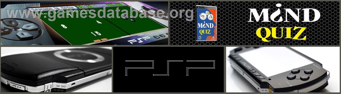 Mind Quiz - Sony PSP - Artwork - Marquee