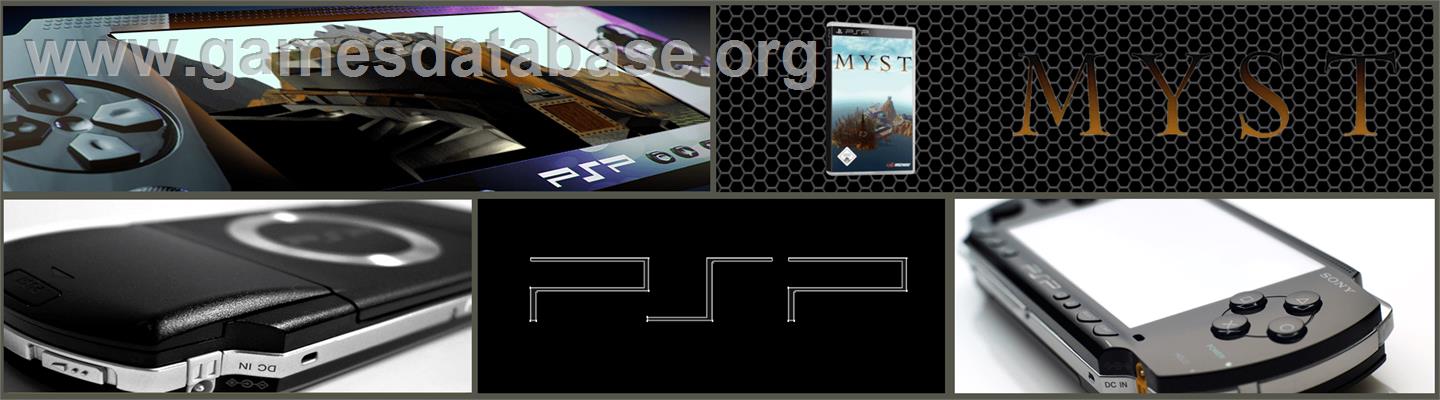 Myst - Sony PSP - Artwork - Marquee