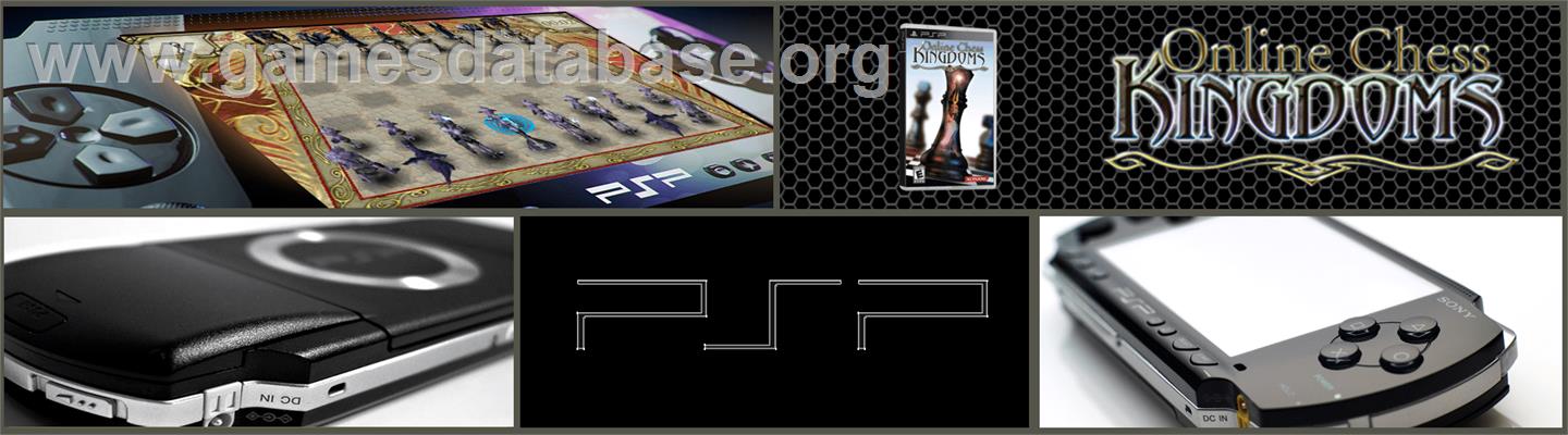 Online Chess Kingdoms - Sony PSP - Artwork - Marquee
