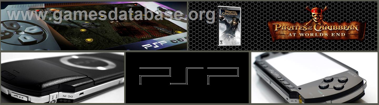 Pirates of the Caribbean: At World's End - Sony PSP - Artwork - Marquee