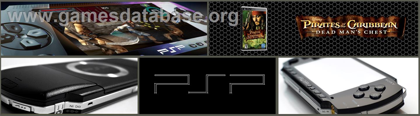 Pirates of the Caribbean: Dead Man's Chest - Sony PSP - Artwork - Marquee