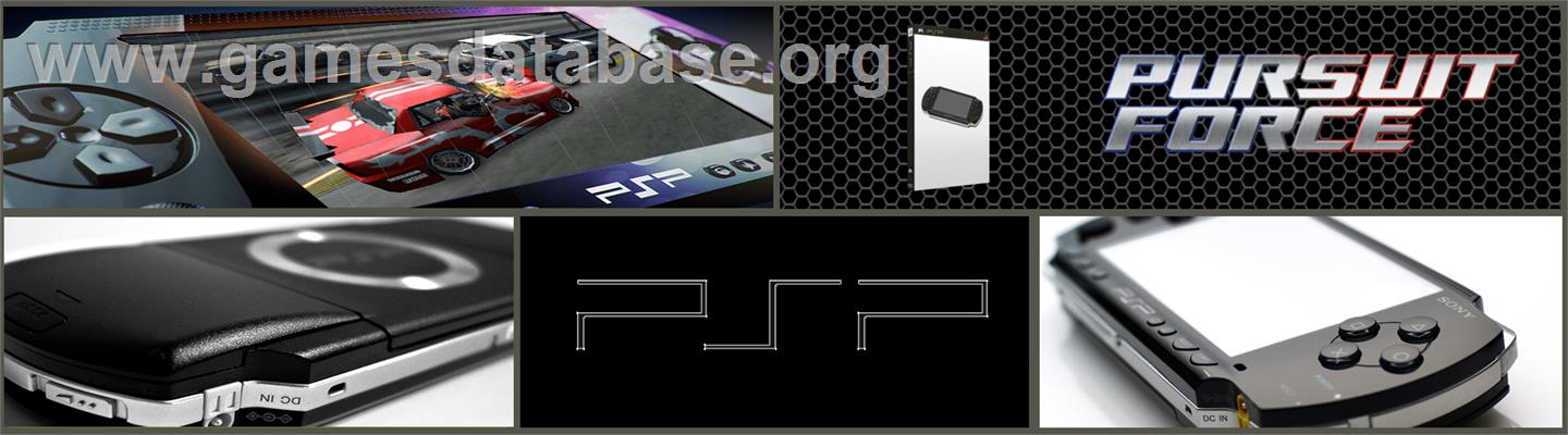 Pursuit Force: Extreme Justice - Sony PSP - Artwork - Marquee