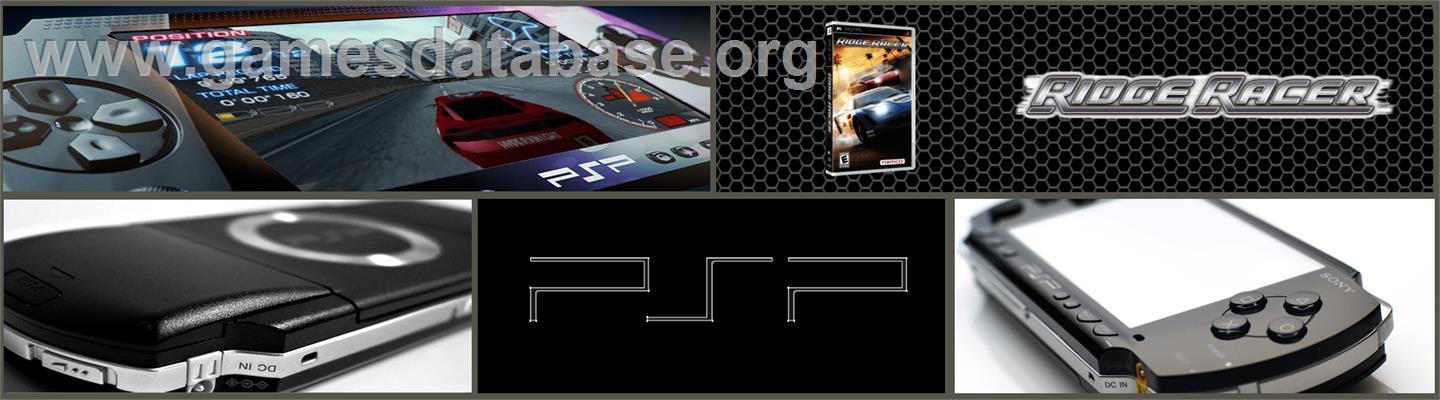 Ridge Racer - Sony PSP - Artwork - Marquee