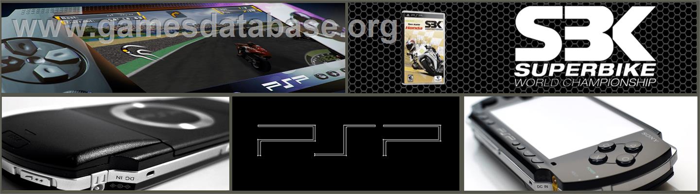 SBK-07: Superbike World Championship - Sony PSP - Artwork - Marquee