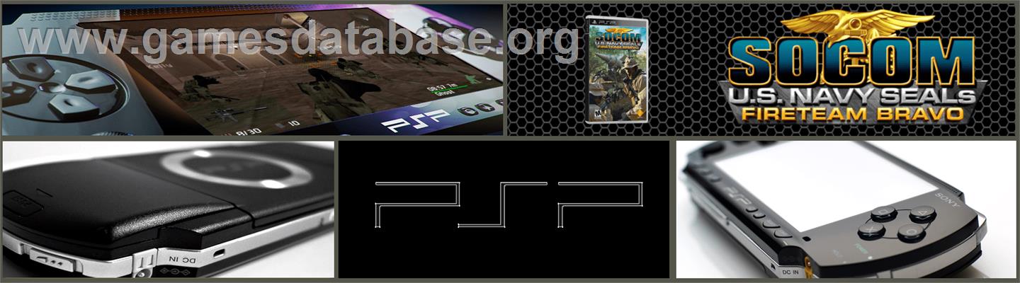 SOCOM: U.S. Navy SEALs - Tactical Strike - Sony PSP - Artwork - Marquee