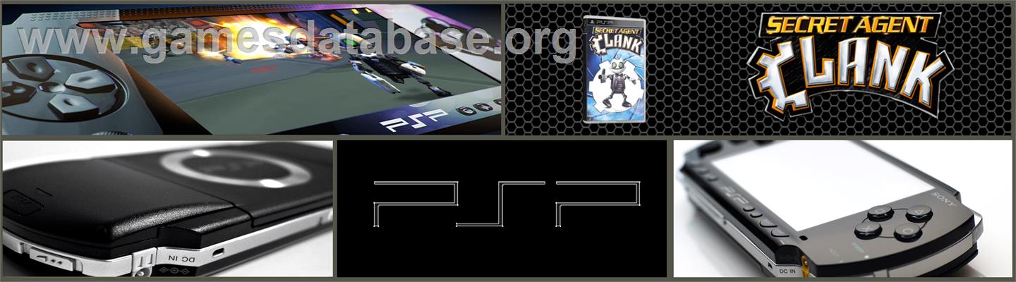 Secret Agent Clank - Sony PSP - Artwork - Marquee