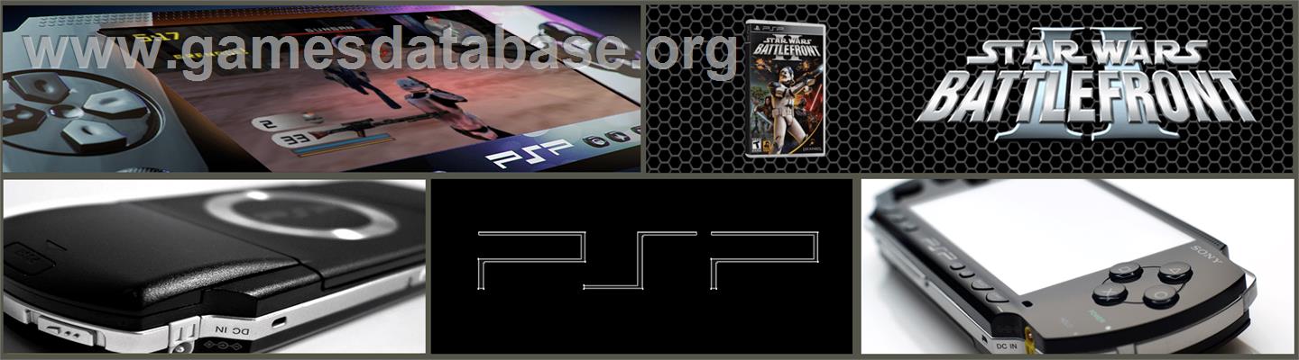 Star Wars: Battlefront 2 - Sony PSP - Artwork - Marquee