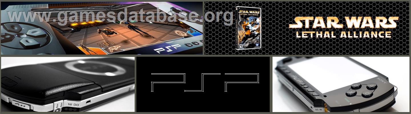 Star Wars: Lethal Alliance - Sony PSP - Artwork - Marquee