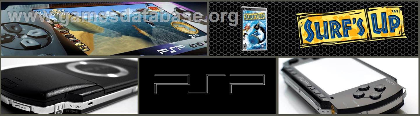 Surf's Up - Sony PSP - Artwork - Marquee